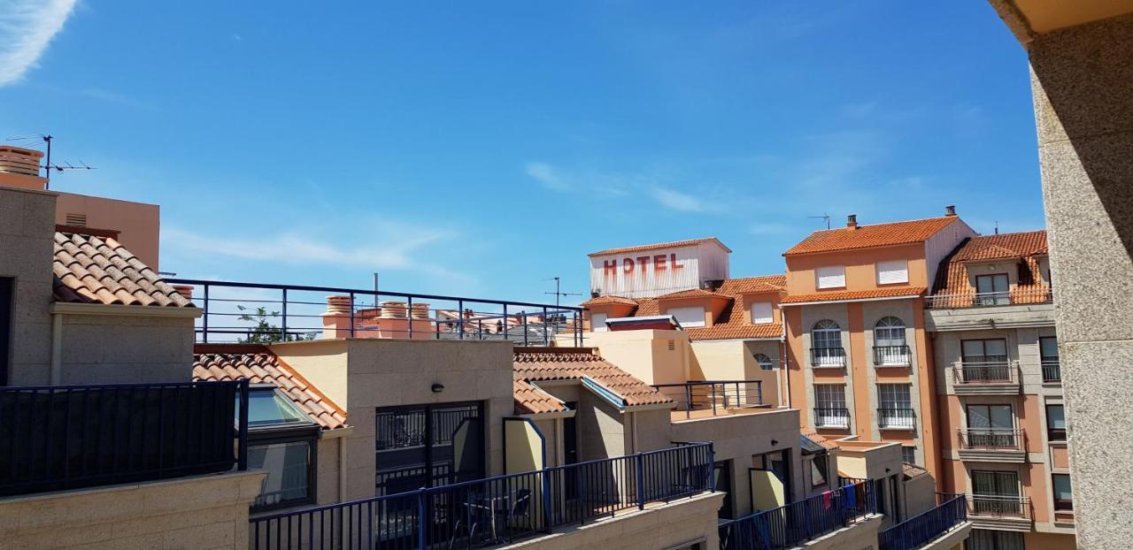 Piso Exterior A Escasos Metros De La Playa Panadeira Con Plaza De Garaje Apartman Sanxenxo Kültér fotó