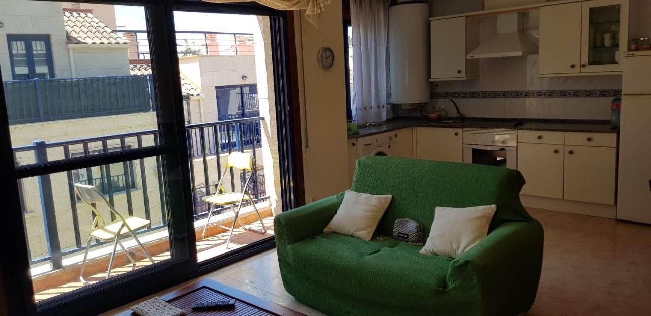 Piso Exterior A Escasos Metros De La Playa Panadeira Con Plaza De Garaje Apartman Sanxenxo Kültér fotó
