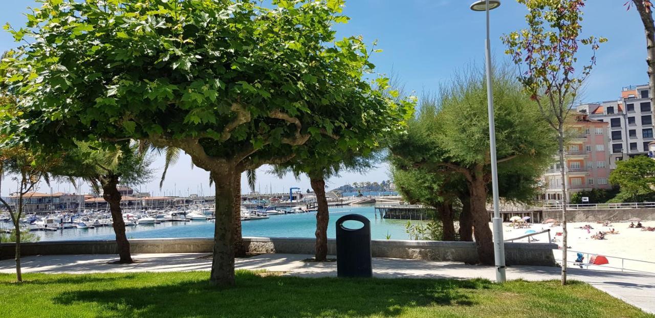 Piso Exterior A Escasos Metros De La Playa Panadeira Con Plaza De Garaje Apartman Sanxenxo Kültér fotó